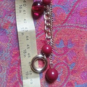 Necklace with matching earings